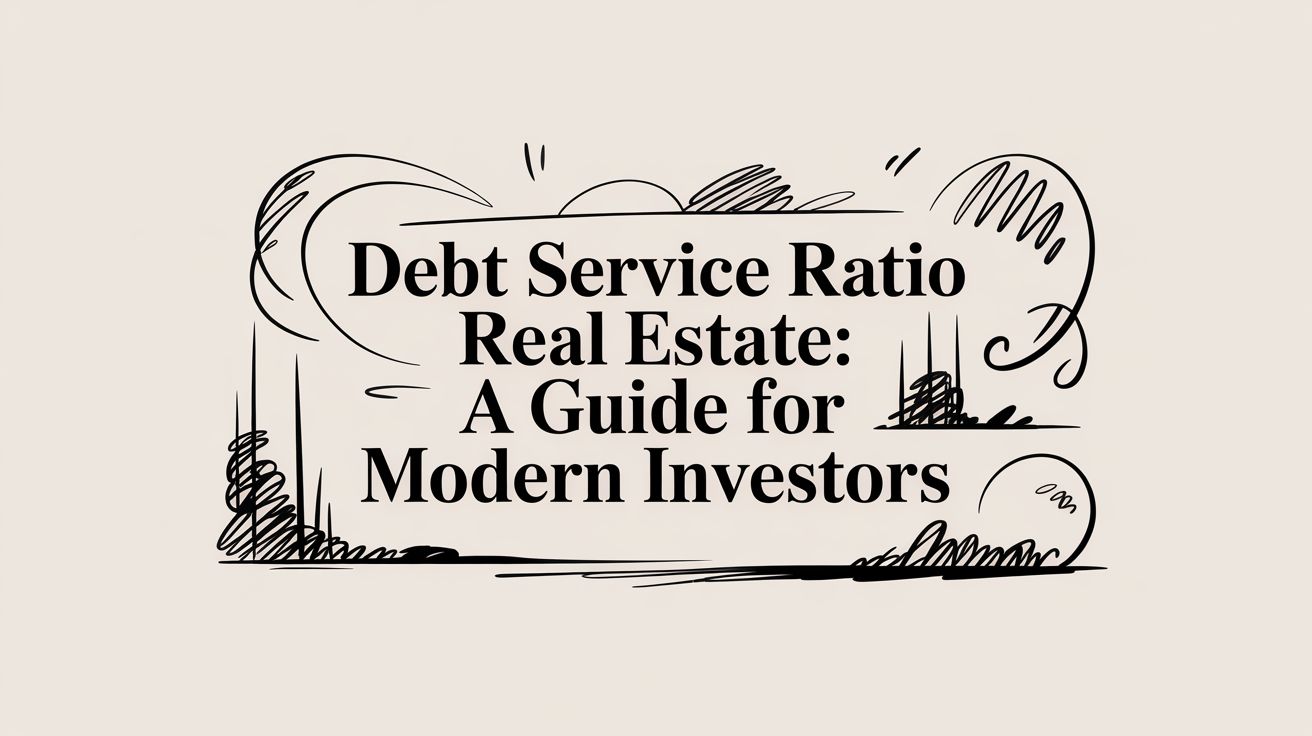 Debt service coverage ratio calculation and analysis visualization.