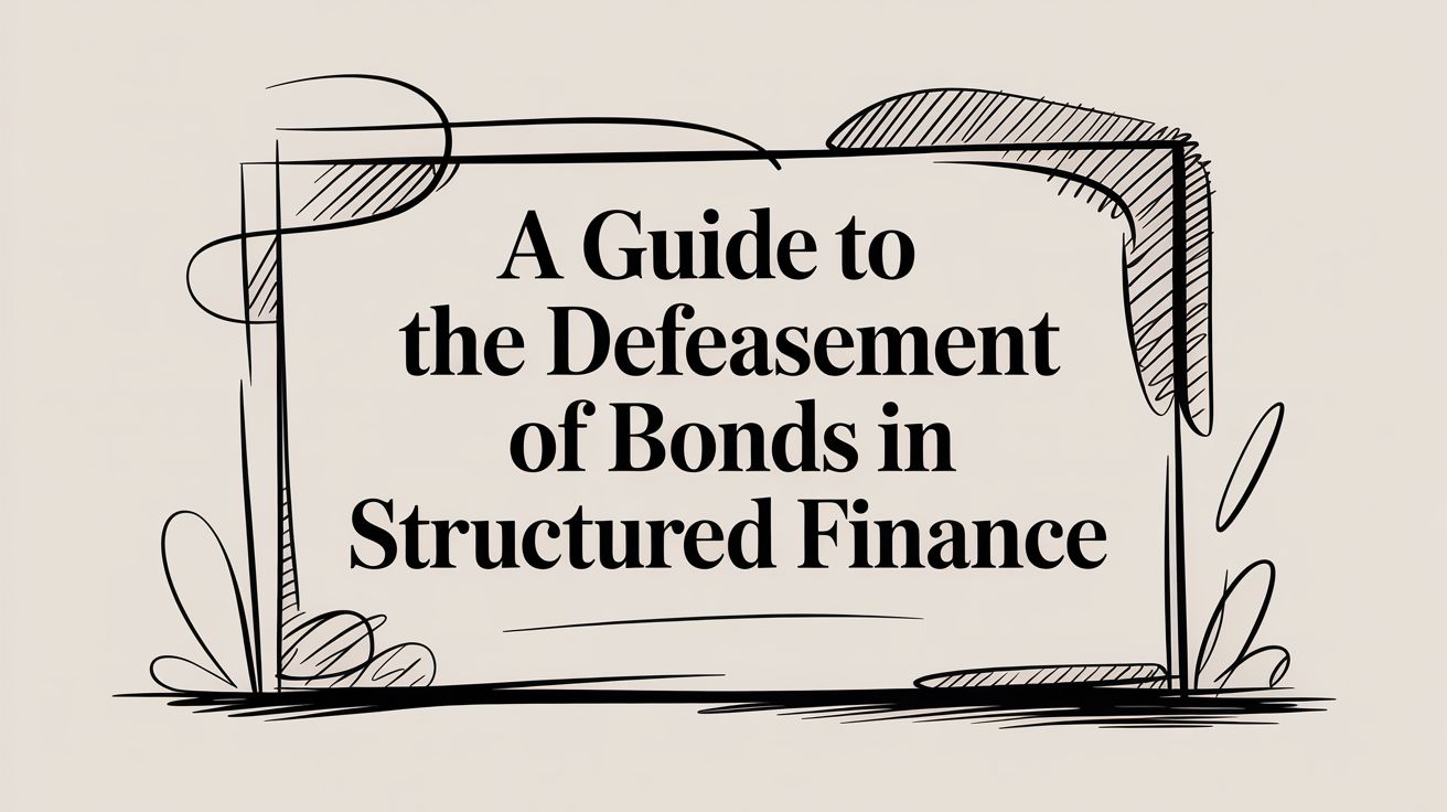 Defeasement of bonds collateral substitution diagram showing building lien and SPE shield.