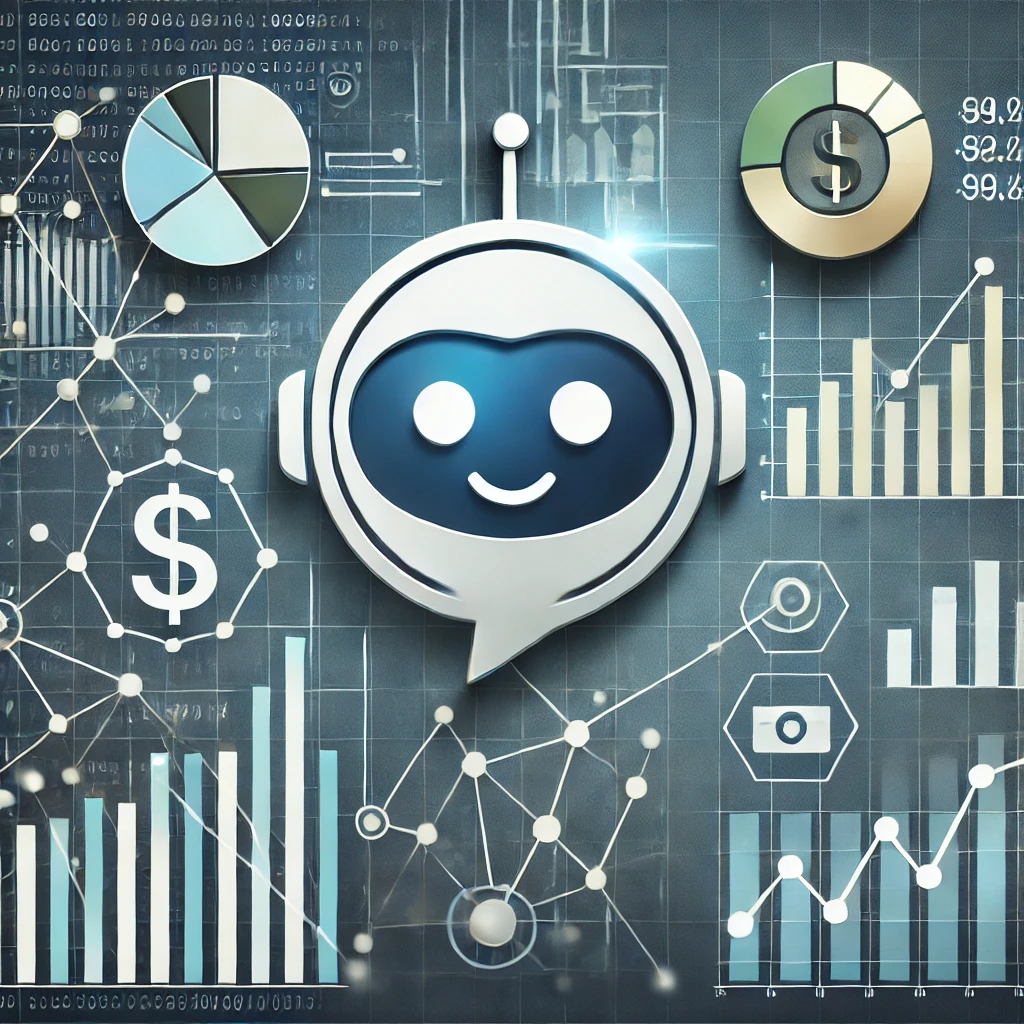 AI-powered technology analysis interface showing CMBS exposure metrics.